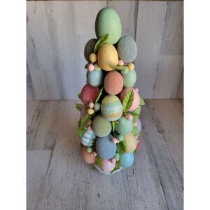 Topiary unique Easter tree egg table top spring home decor figure